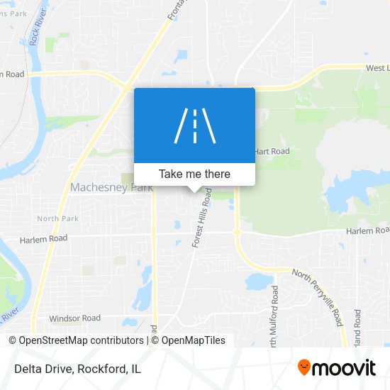 Mapa de Delta Drive