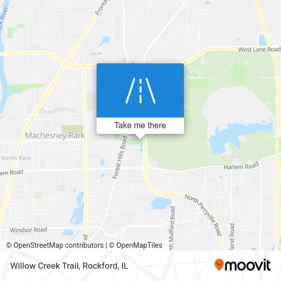 Mapa de Willow Creek Trail