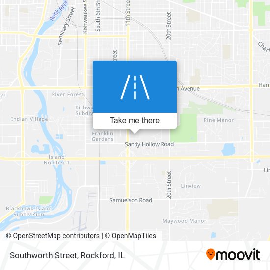 Mapa de Southworth Street