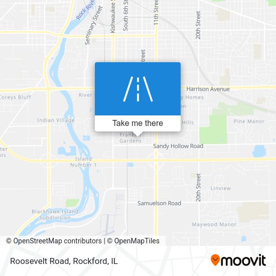 Mapa de Roosevelt Road