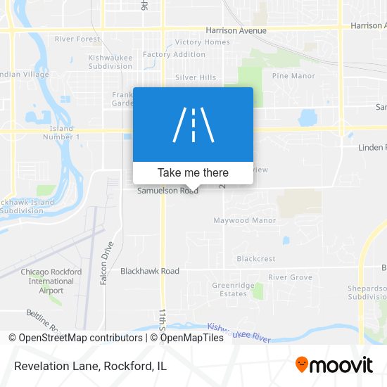 Mapa de Revelation Lane