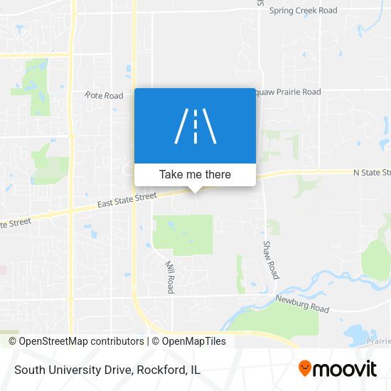 South University Drive map
