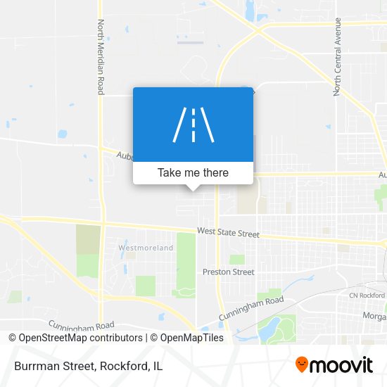 Mapa de Burrman Street