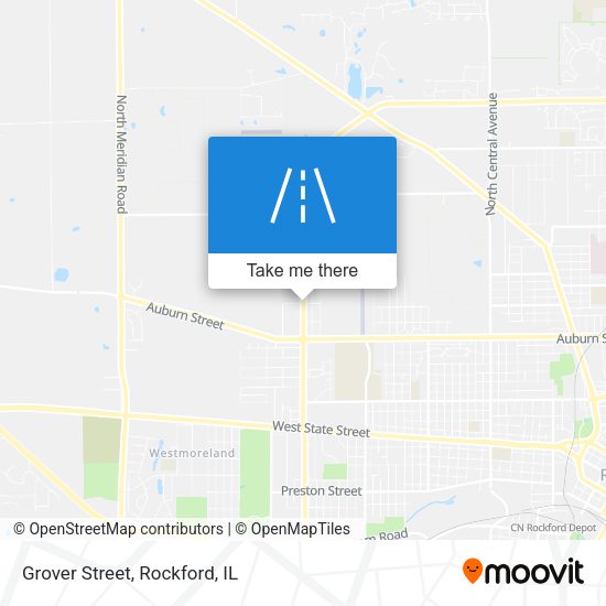 Mapa de Grover Street