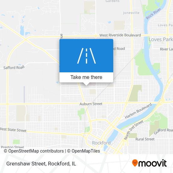 Mapa de Grenshaw Street