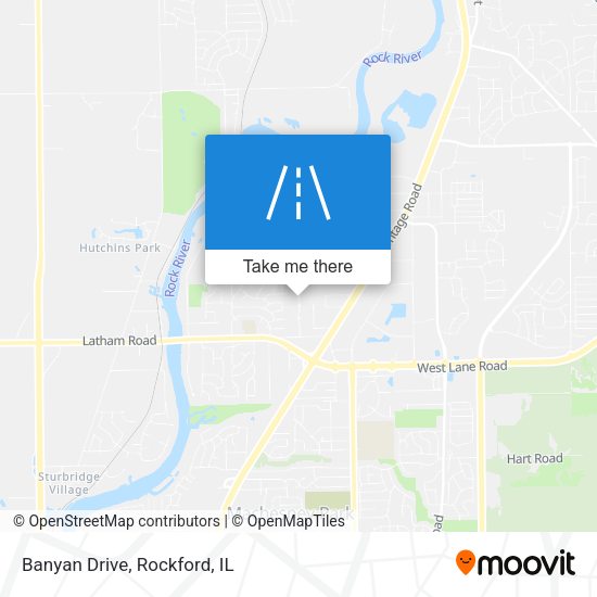 Mapa de Banyan Drive