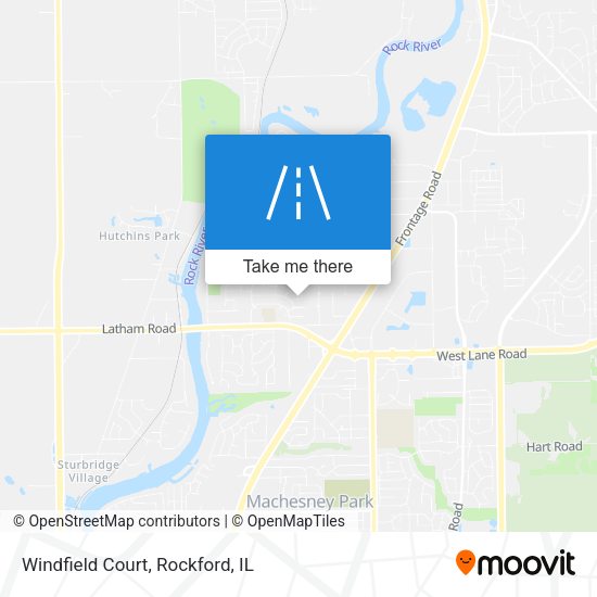 Windfield Court map