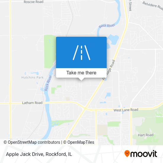 Apple Jack Drive map