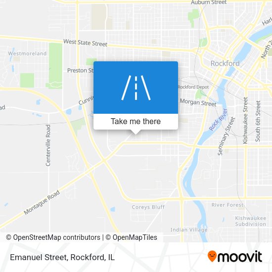 Mapa de Emanuel Street