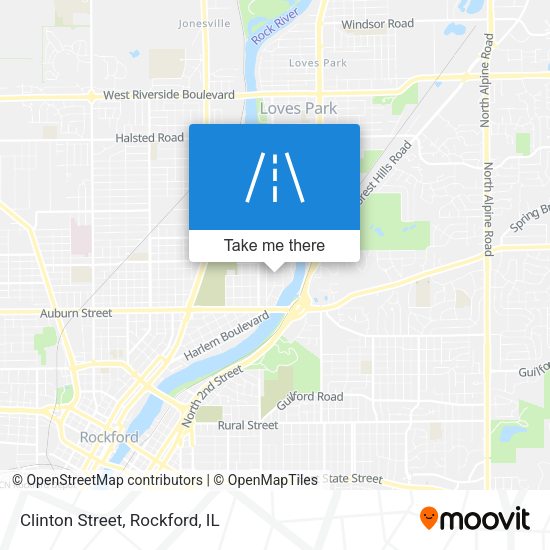 Mapa de Clinton Street