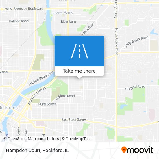 Hampden Court map