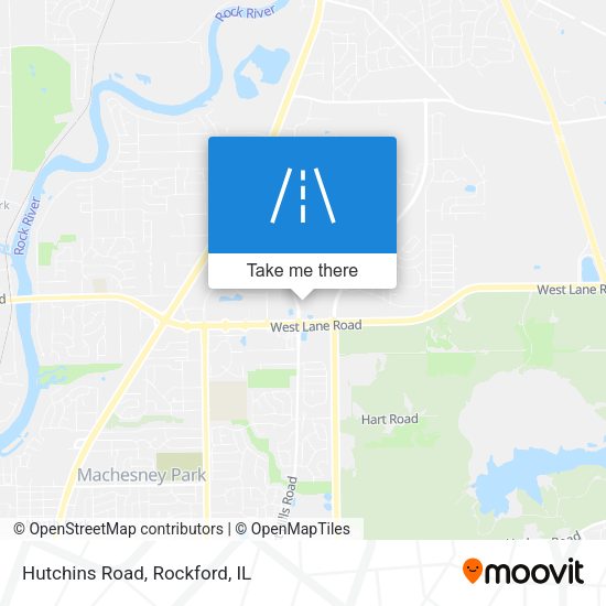 Mapa de Hutchins Road