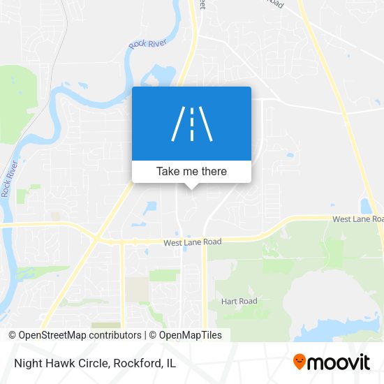 Mapa de Night Hawk Circle