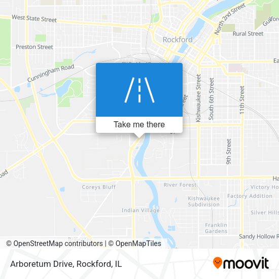 Mapa de Arboretum Drive