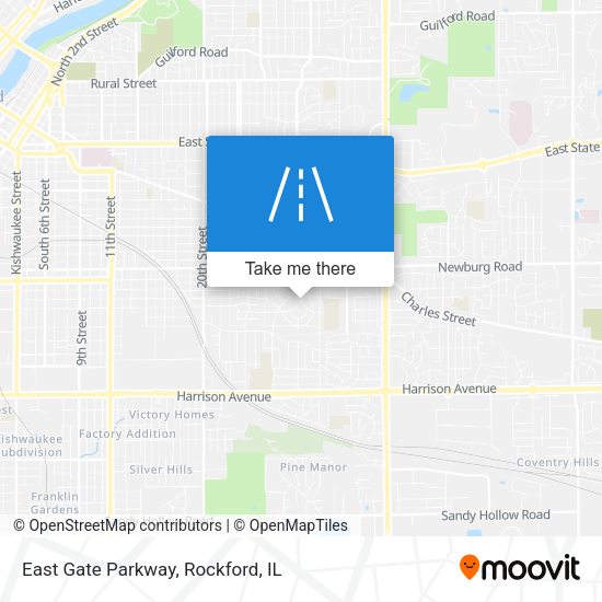 Mapa de East Gate Parkway
