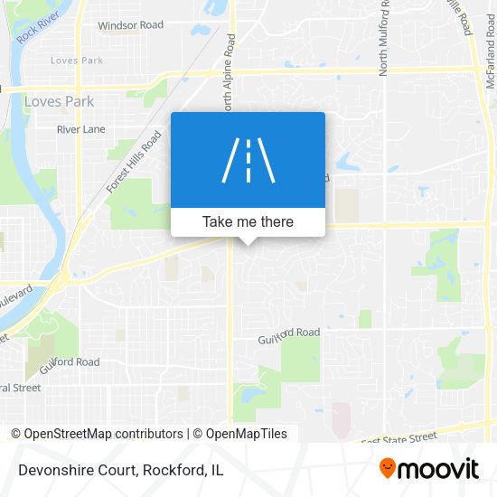 Devonshire Court map