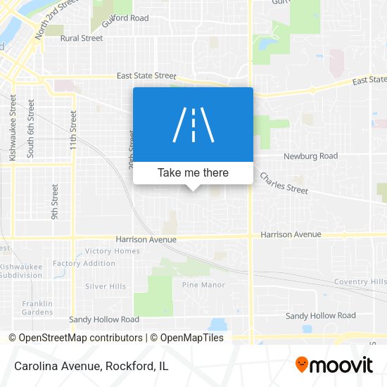 Mapa de Carolina Avenue