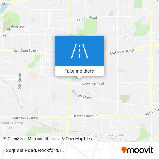 Mapa de Sequoia Road