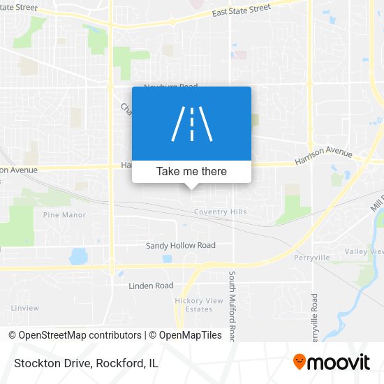 Mapa de Stockton Drive