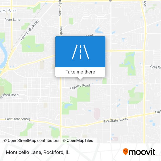 Mapa de Monticello Lane
