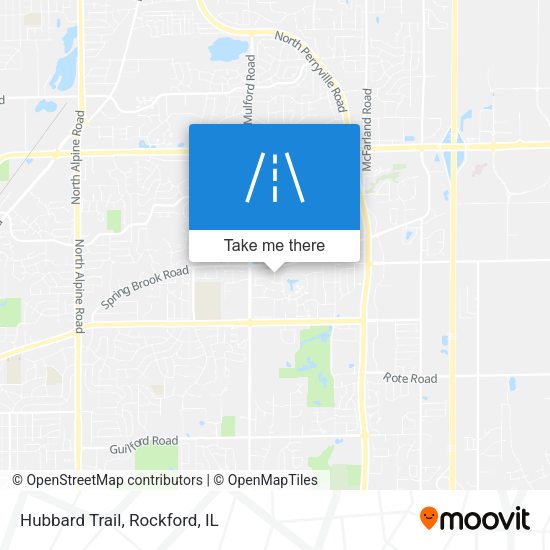 Mapa de Hubbard Trail