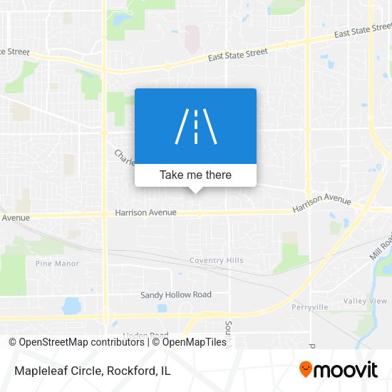 Mapa de Mapleleaf Circle