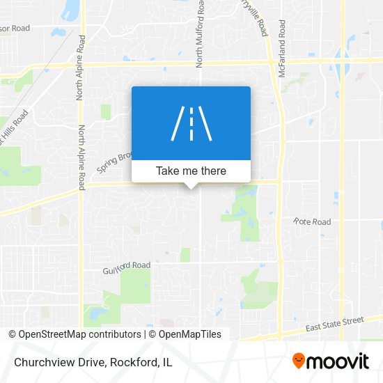 Mapa de Churchview Drive