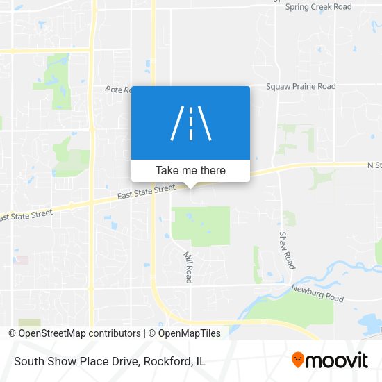 South Show Place Drive map