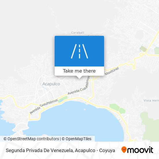 How to get to Segunda Privada De Venezuela in Acapulco De Juárez by Bus?