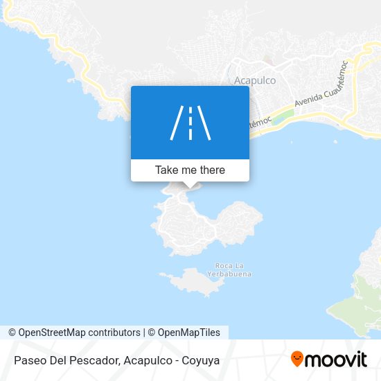 Mapa de Paseo Del Pescador