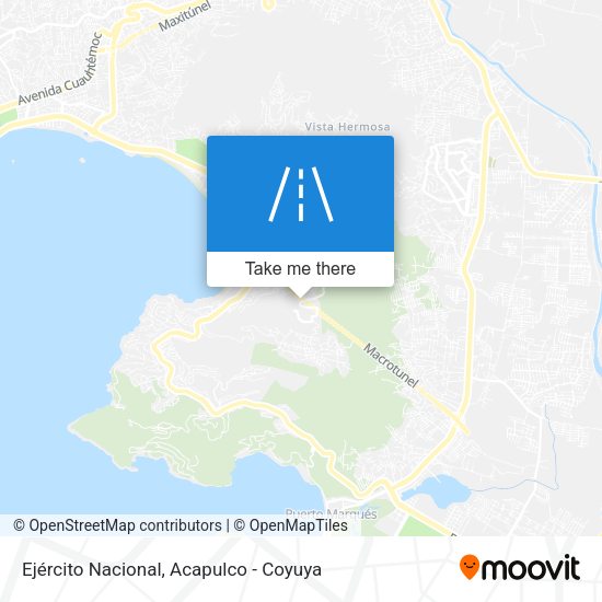 Mapa de Ejército Nacional