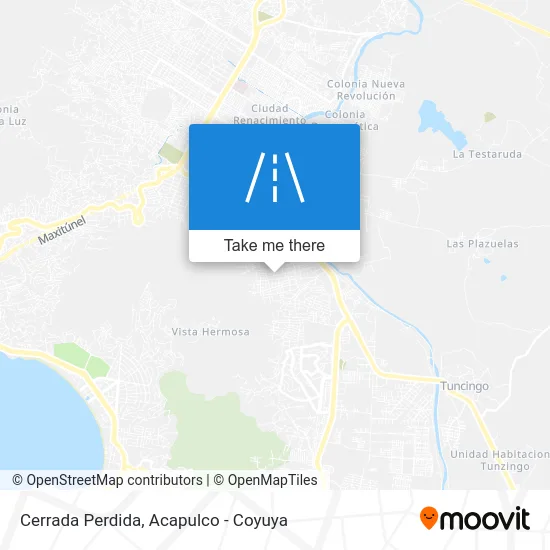 Cerrada Perdida map