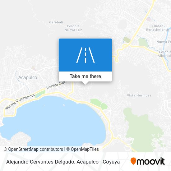 Mapa de Alejandro Cervantes Delgado