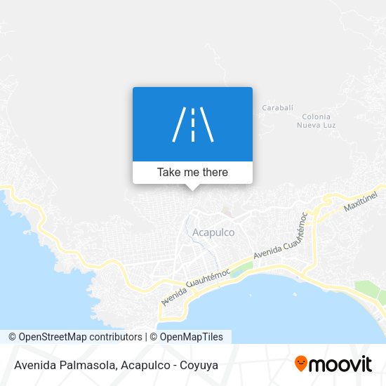 Mapa de Avenida Palmasola