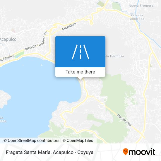 Fragata Santa María map