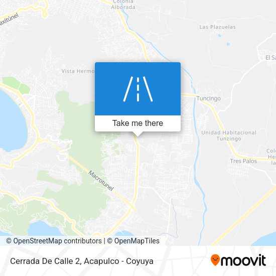Mapa de Cerrada De Calle 2