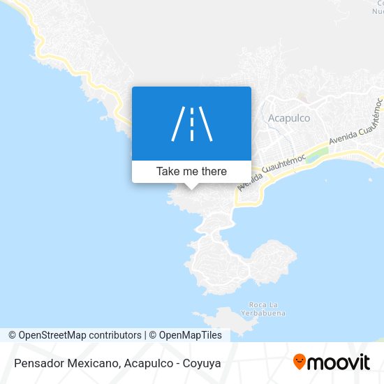 Mapa de Pensador Mexicano