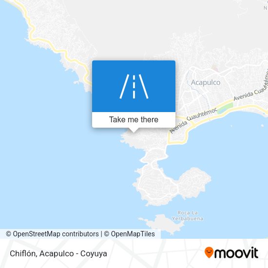 Mapa de Chiflón