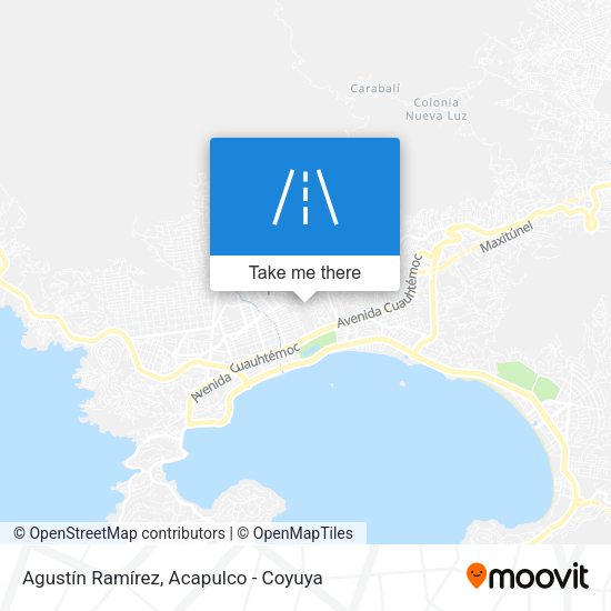 Mapa de Agustín Ramírez