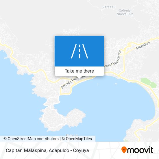 Capitán Malaspina map