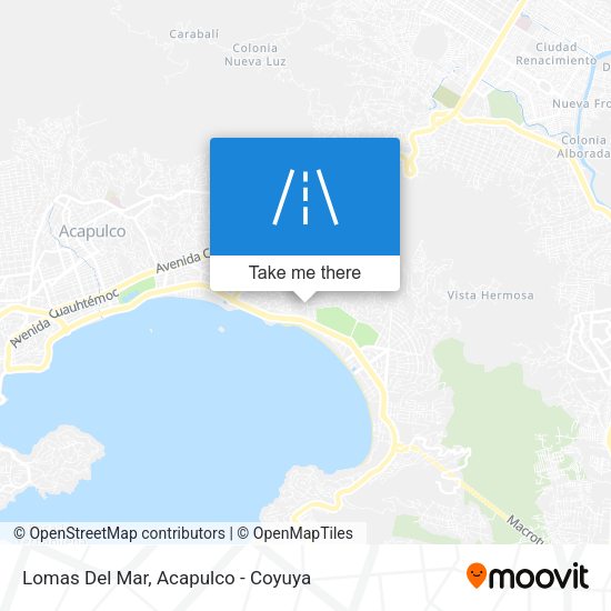 Mapa de Lomas Del Mar