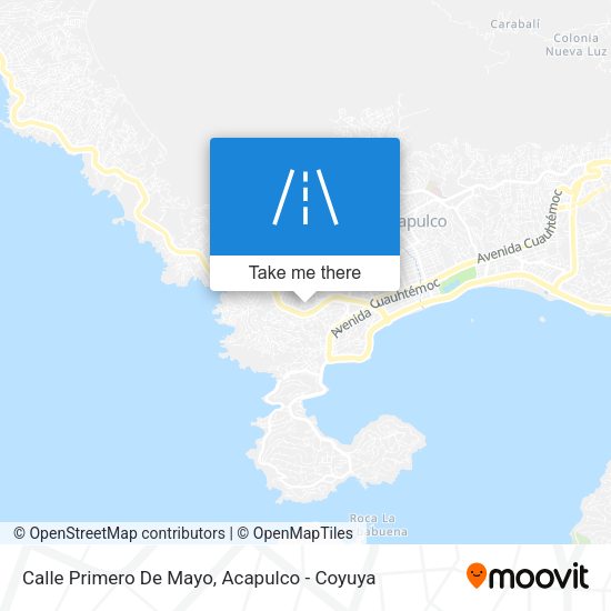 Mapa de Calle Primero De Mayo