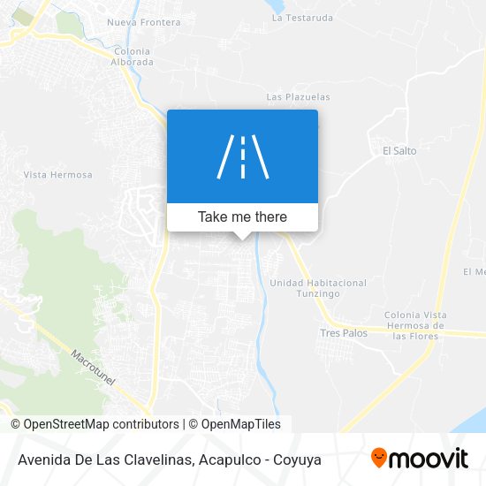 Avenida De Las Clavelinas map