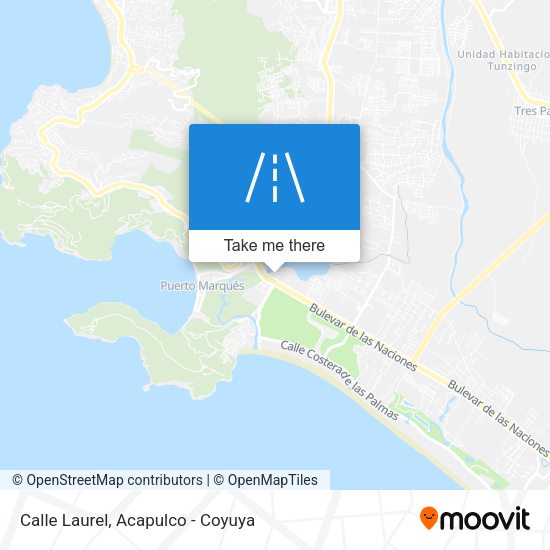 Mapa de Calle Laurel