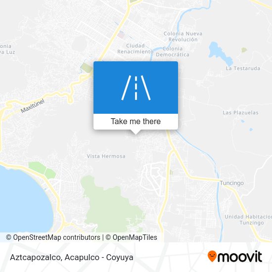 Mapa de Aztcapozalco