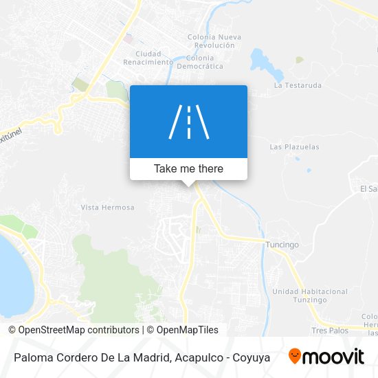 Mapa de Paloma Cordero De La Madrid