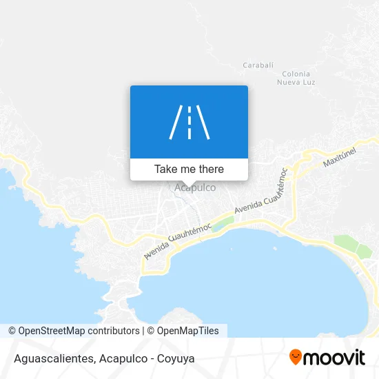 Aguascalientes map