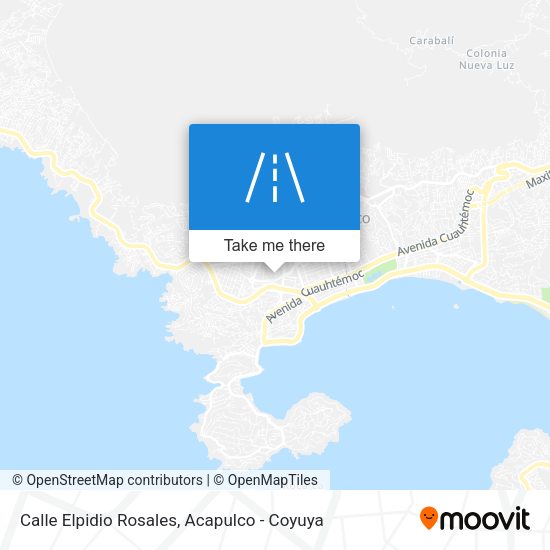 Calle Elpidio Rosales map