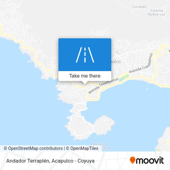 Andador Terraplén map
