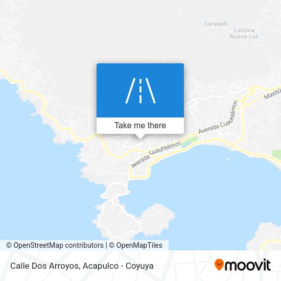 Mapa de Calle Dos Arroyos